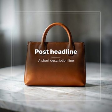 Design sample using the Luxury seal template