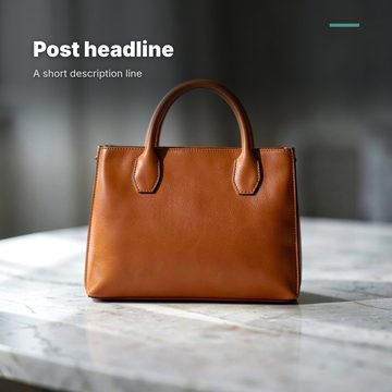 Design sample using the Minimal top template